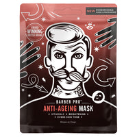 BARBER PRO Anti-Ageing Face Sheet Mask - 100% Biodegradable