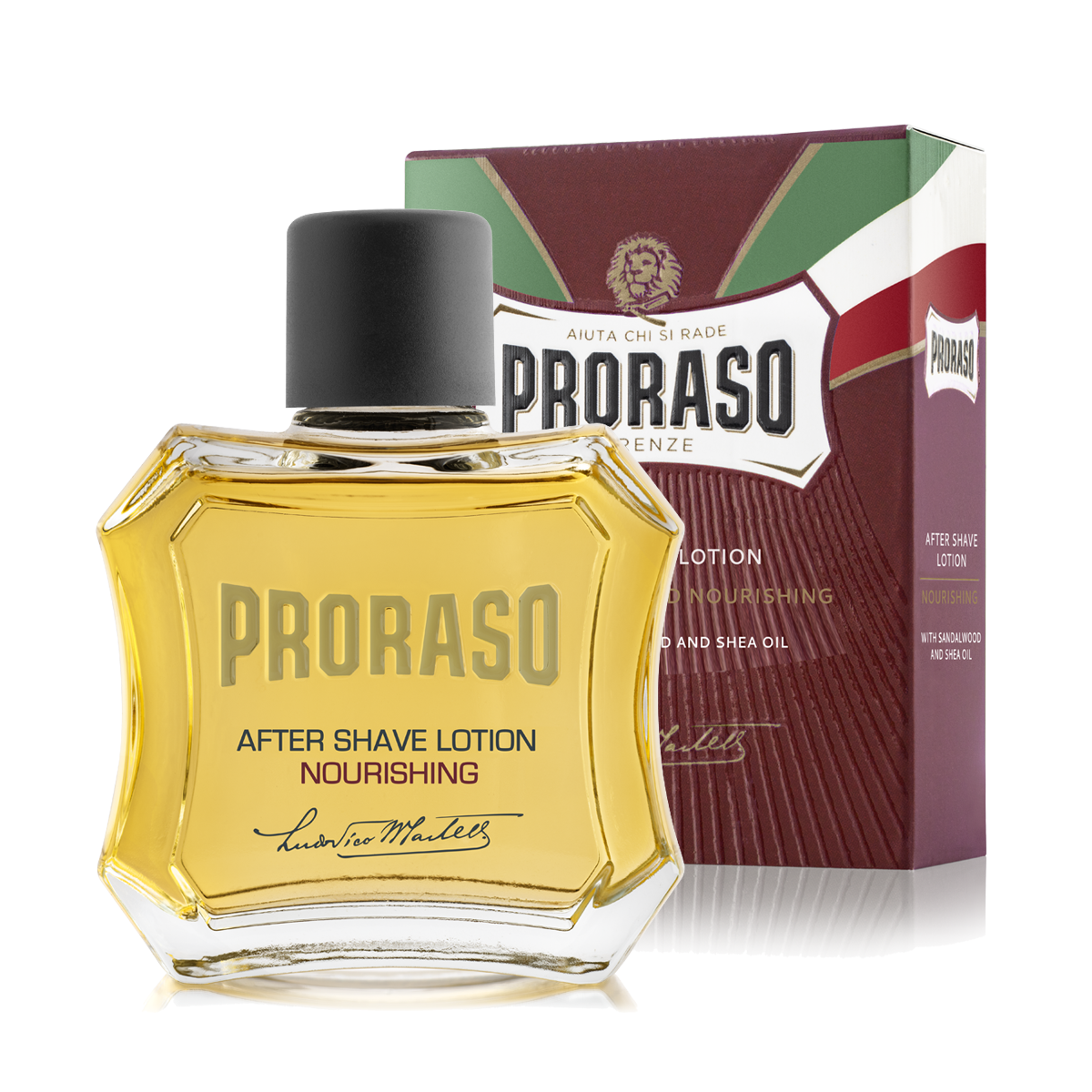 Proraso After Shave Splash Nourishing Bottle - 100ml Soothing Men's Grooming