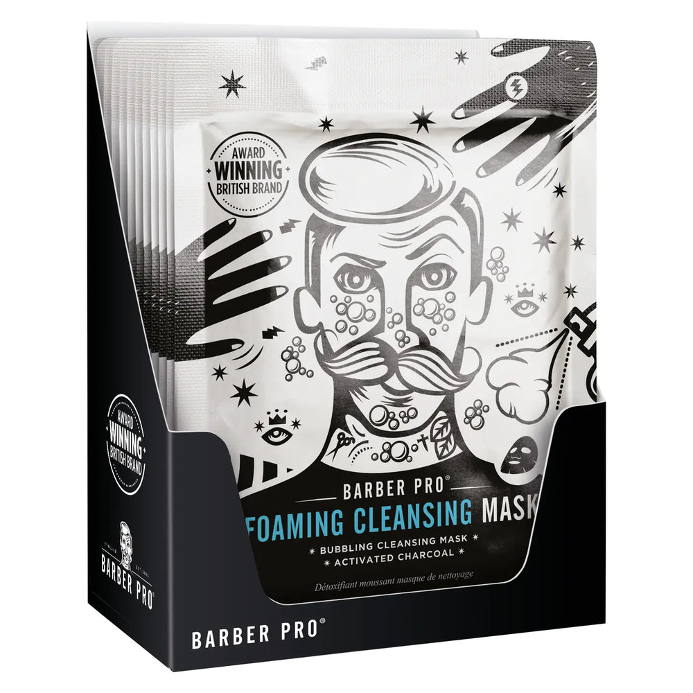 
                  
                    BARBER PRO Foaming Cleansing Mask Pack
                  
                