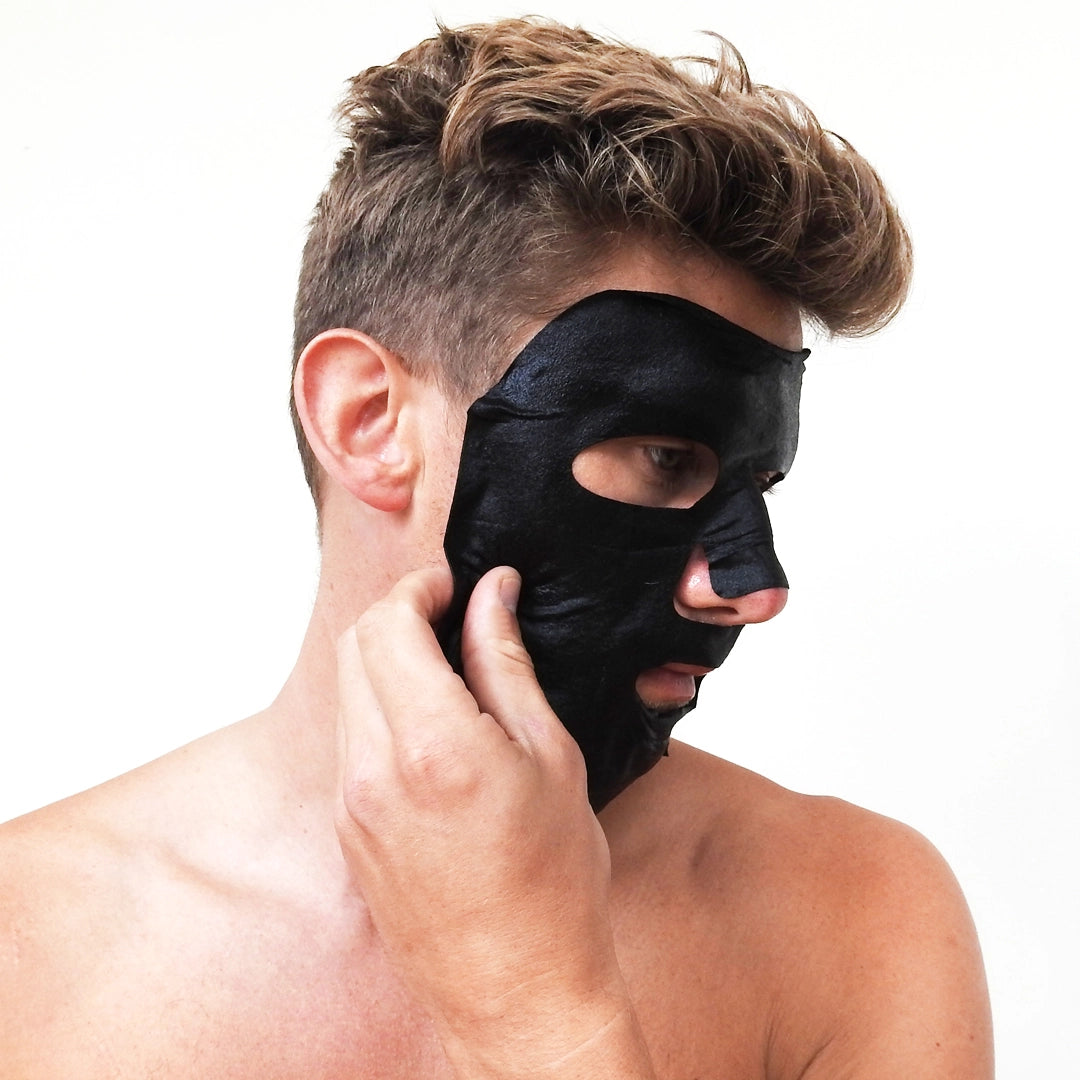 BARBER PRO Hydrating Face Sheet Mask - 100% Biodegradable How To