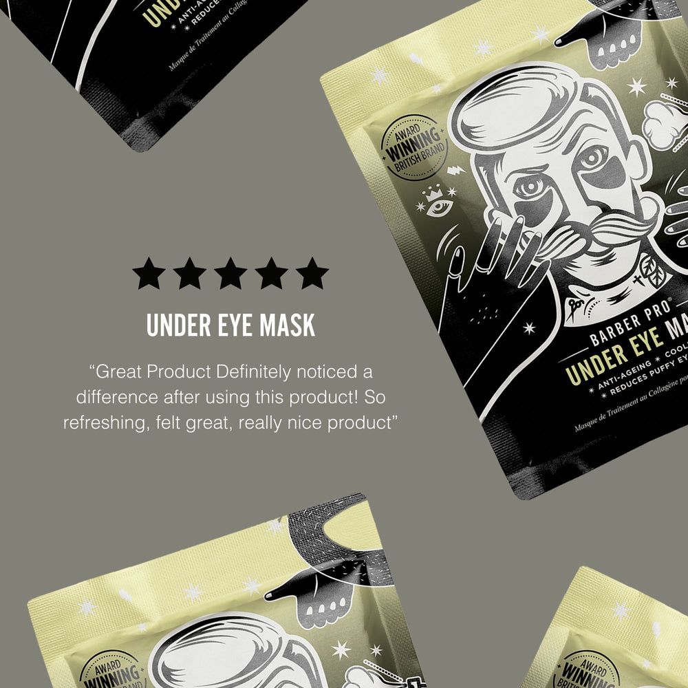 
                  
                    BARBER PRO Under Eye Mask - 3 Pairs in A Pouch Review
                  
                