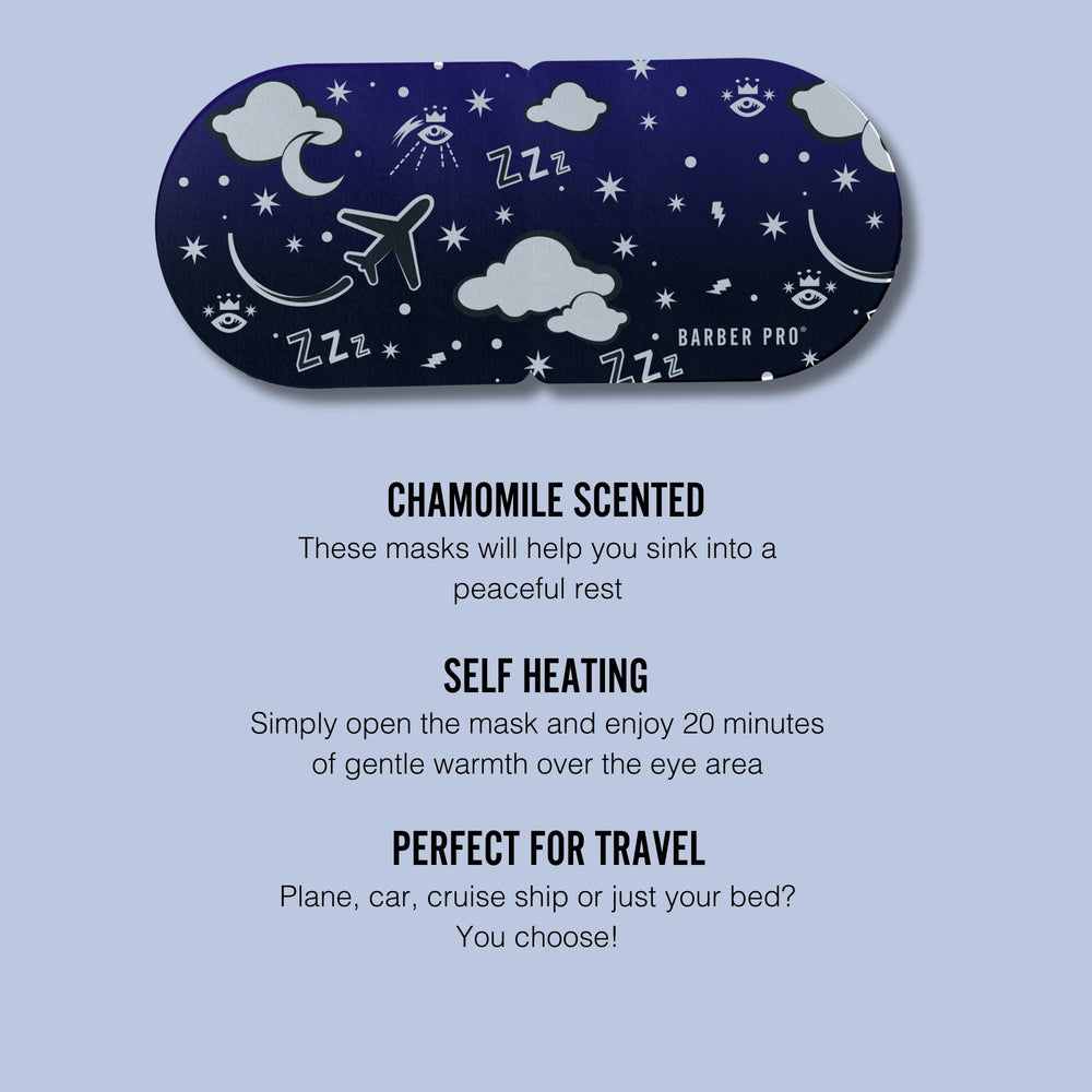 
                  
                    BARBER PRO Warming Eye Mask with Chamomile Scent - Box of 5 Information
                  
                