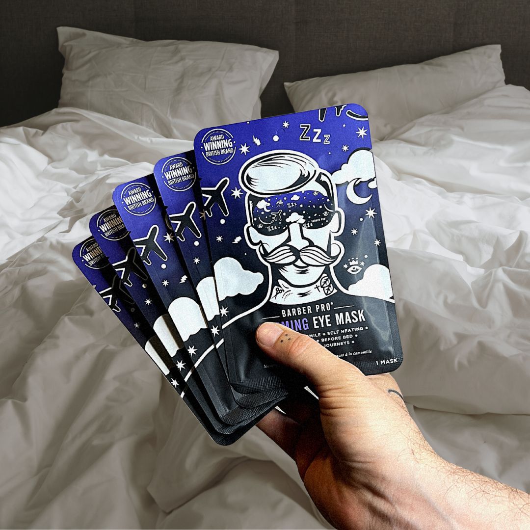 BARBER PRO Warming Eye Mask with Chamomile Scent - Box of 5 Order