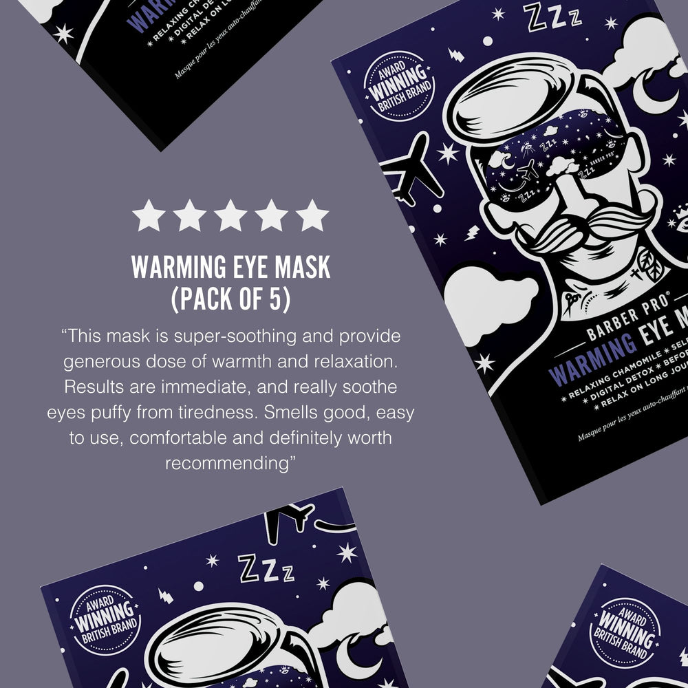 
                  
                    BARBER PRO Warming Eye Mask with Chamomile Scent - Box of 5 Review
                  
                