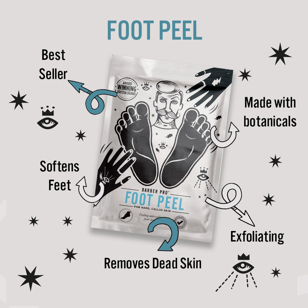 
                  
                    Barber Pro Foot Peel Packaging
                  
                