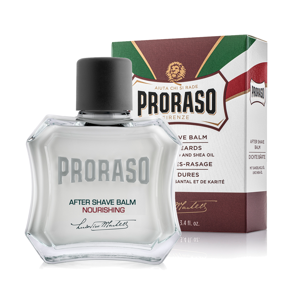 Proraso After Shave Balm Nourishing Bottle - 100ml Iconic Men's Grooming