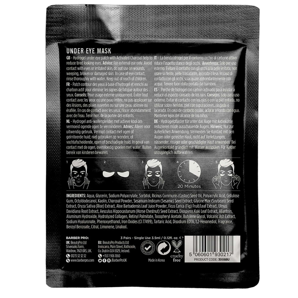 
                  
                    Barber Pro Under Eye Mask With Activated Charcoal & Volcanic Ash
                  
                